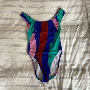 Araks multicolor high leg swim suit